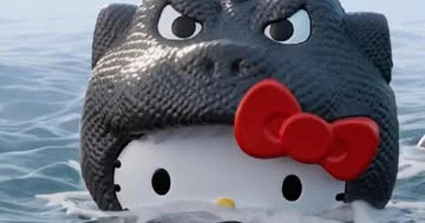 McDonald's สหรัฐฯ เผยทีเซอร์คอลแลบสุดน่ารัก Hello Kitty x Godzilla เตรียมปล่อยของเล่น Happy Meal 18 สิงหาคมนี้