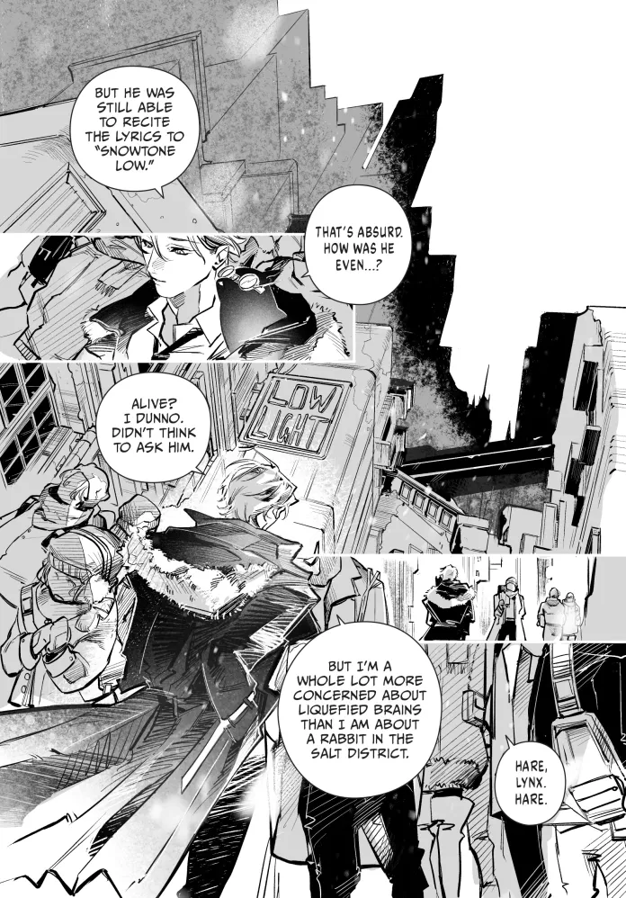 lynx graphic novel excerpt page 14