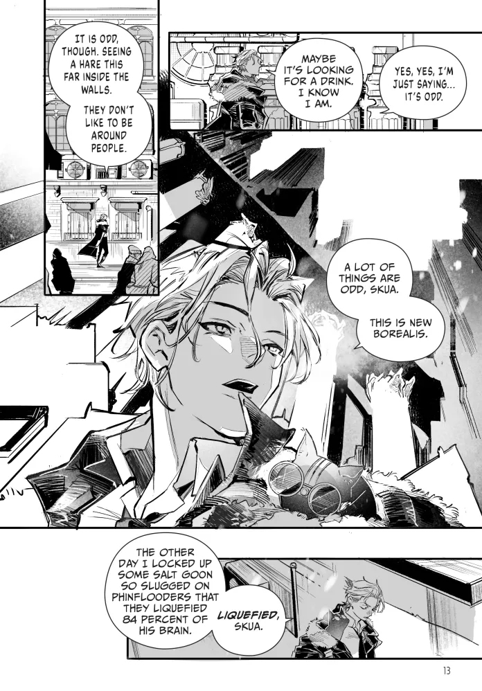 lynx graphic novel excerpt page 13